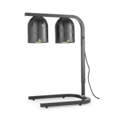 Лампа для підігріву страв -чорна- 230V / 500W - 453x360x(H)790 mm 273913 Hendi Aluminium