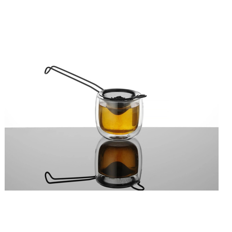 Барне ситечко конічне з PVD покриттям, Bar up, Чорний, ø75x220mm 638170 Hendi Stainless steel