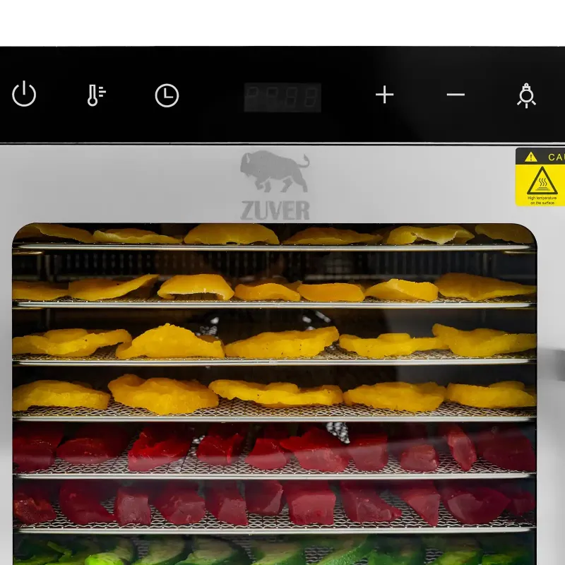 Дегідратор ZUVER Professional Line 10, 800W 12KG
