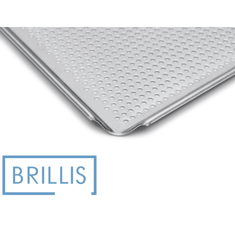 Деко з алюмінію перфороване Brillis GN 1/1(530x325x15)