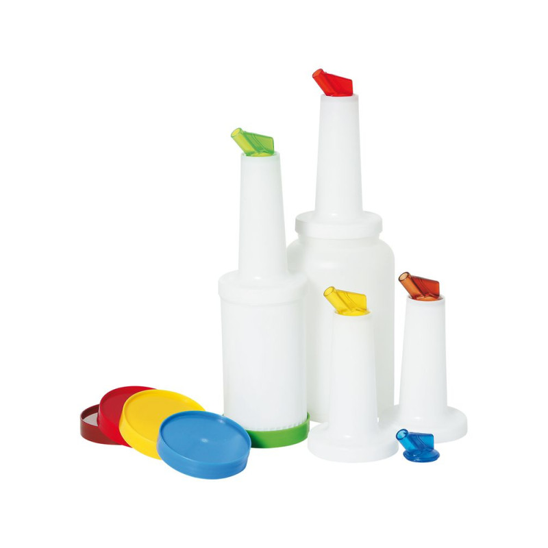 Диспенсер для бару – з 2 частин, 0,8 л – червоний 557600 Hendi PP (Polypropylene);PS (Polystyrene)