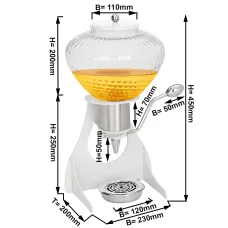 Диспенсер для меду GGM Gastro HSG1W