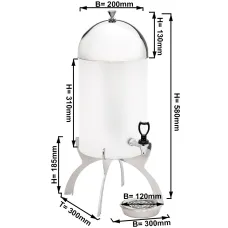 Диспенсер для молока GGM Gastro MISPG1C