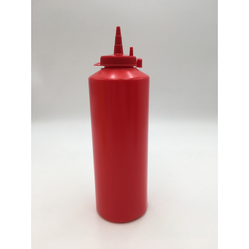Диспенсер для соусів 1000 мл. (червоний) GPSC--001000R Gastro Plast PE