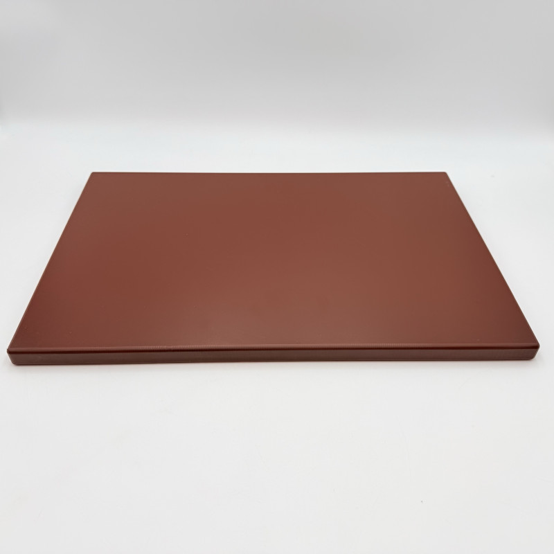 Дошка обробна HDPE-500  HACCP Коричнева 450*300*12 MM