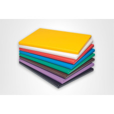 Дошка обробна HDPE-500  HACCP Коричнева 450*300*12 MM