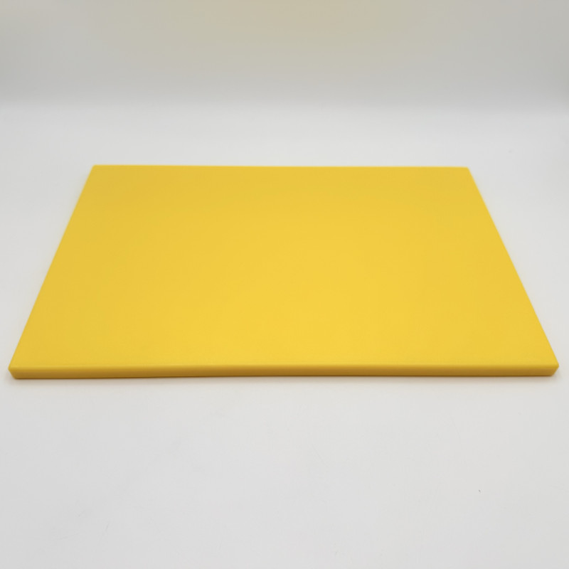 Дошка обробна HDPE-500  HACCP Жовта 450*300*15 MM