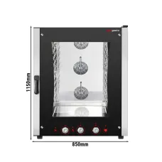 Електрична конвекційна піч 10 x GN 1/1 та EN 40 x 60 см GGM Gastro HEB1011-46