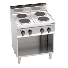 Електрична плита з 4 конфорками, кругла GGM Gastro EHB879E