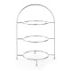 Етажерка для 3 тарілок x Ø275 мм, 290x200x440 мм 425473 Hendi Chrome-plated