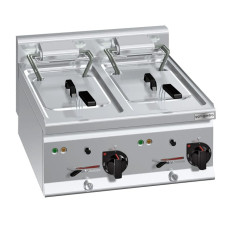 Фритюрниця 10+10 Л GGM Gastro EFB663M-10+10