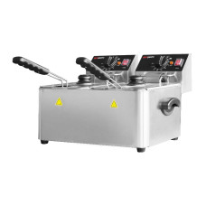 Фритюрниця 4+4 літрів GGM Gastro EFH4+4