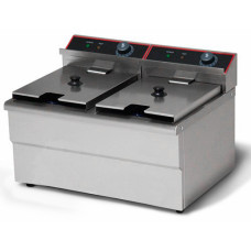 Фритюрниця 8 + 8 л GGM Gastro EFK643-8+8 