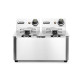 Фритюрниця Blue Line 2x4 л 205846 Hendi Stainless steel