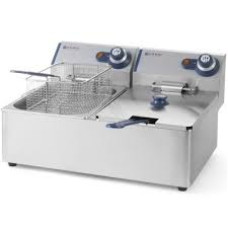 Фритюрниця Blue Line 2х6 л 205853 Hendi 18/0 Stainless steel
