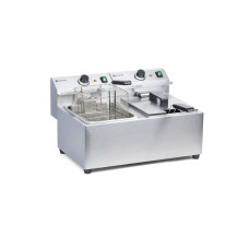Фритюрниця MasterCook – 2 x 8 л 207307 Hendi 18/0 Stainless steel