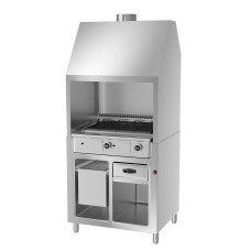 Газовий гриль - 0,96м GGM Gastro HKGE1000E#GGE800