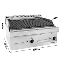 Газовий гриль 14 кВт GGM Gastro GLGK800-E