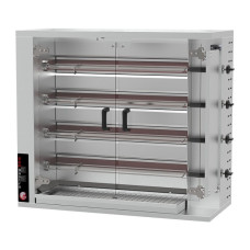 Газ Гриль для курки з 4 рожна на 20 тушок курки GGM Gastro GHGK420
