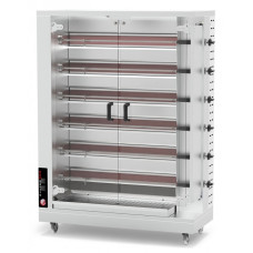 Газ Гриль для курки з 6 рожна на 30 тушок курки GGM Gastro GHGK630