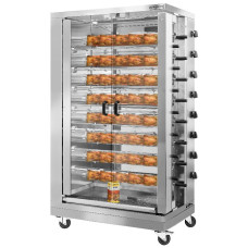 Газ Гриль для курки / з 15 рожнами на 90 тушок курки GGM Gastro GM1590F