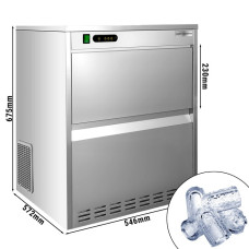 Генератор кубиків льоду - 52 kg / 24h GGM Gastro EWBH556-N