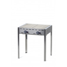 Гриль газовий Green Fire Kitchen Line - 2 пальники 740x612x(H)825 мм, 11,6 кВт