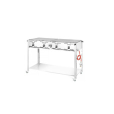 Гриль газовий Master Quattro 1270x525x(H)840 мм, 22 кВт 154908 Hendi 18/0 Stainless steel