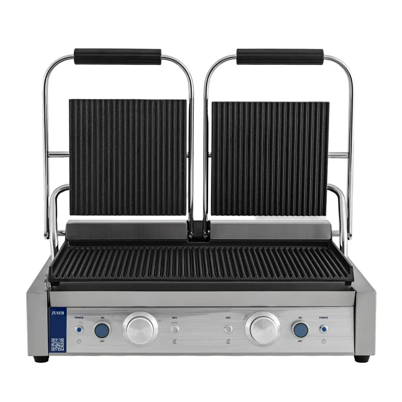 Гриль контактний ZUVER Panini Double 3600W