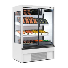 Холодильна гірка білий - 1,02 х 0,68 м - з 2 полицями. GGM Gastro WKI962OW