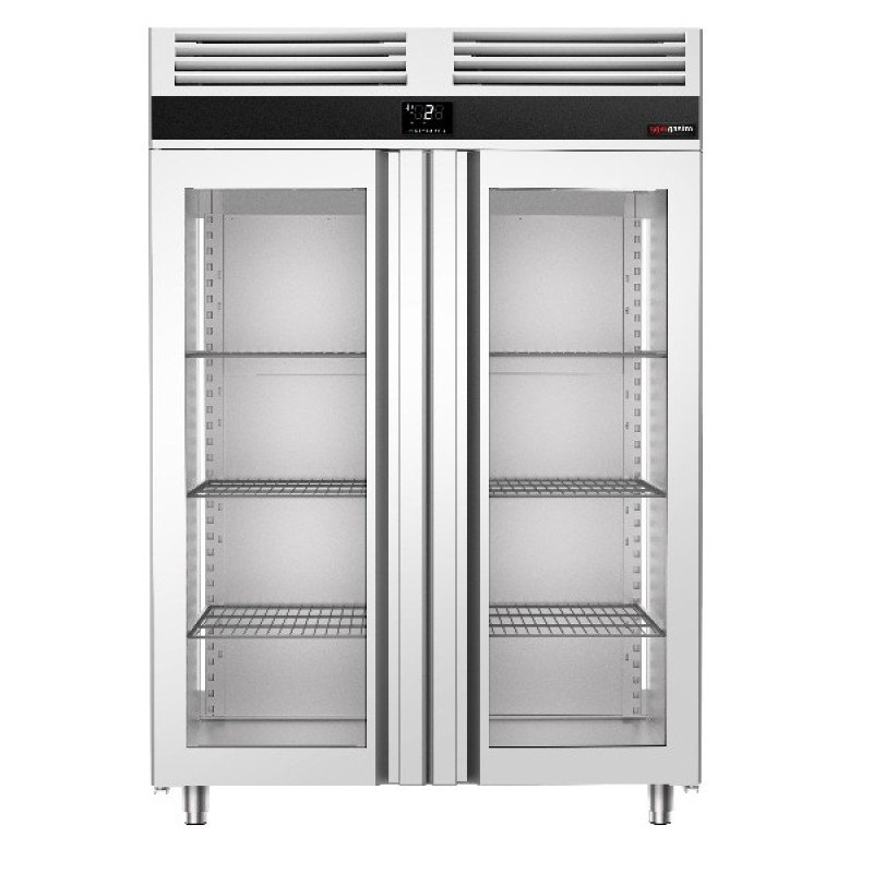 Холодильна шафа 1400-літрів GGM Gastro KF1400NDG-EF