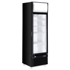 Холодильна шафа, 1-дверна, 360 л, 620x669x(H)1965 мм 233788 Hendi Hardened glass;PVC (Polyvinylchloride);Powder coated metal