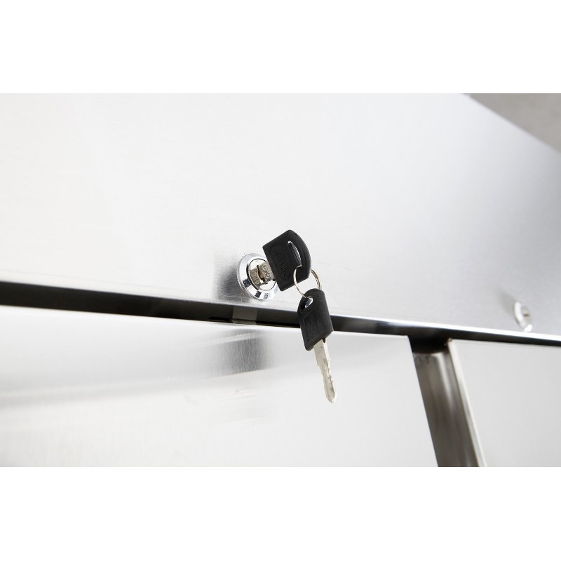 Холодильна шафа Kitchen Line 2-дверна, 1300 л, 420W, 1382x800x(H)2110 мм