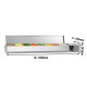 Холодильна вітрина 1800x335мм - 8x GN 1/4 PREMIUM GGM Gastro AGG183END