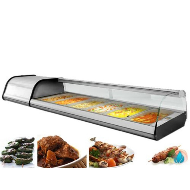 Холодильна вітрина Tapas - 4 x GN 1/3 GGM Gastro ATAI134