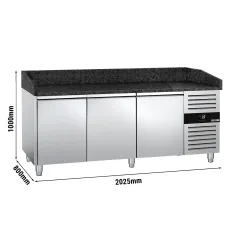 Холодильний стіл для піци PREMIUM GGM Gastro POS208SG