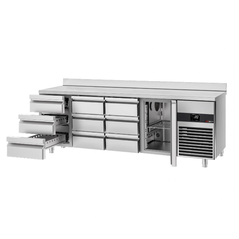 Холодильний стіл GGM Gastro KTF227AND-EF#1T#9S