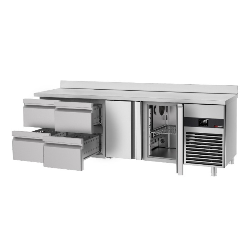 Холодильний стіл GGM Gastro KTF227AND-EF#2T#4S