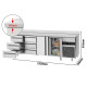 Холодильний стіл GGM Gastro KTF227AND-EF#2T#6S