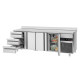 Холодильний стіл GGM Gastro KTF227AND-EF#3T#3S