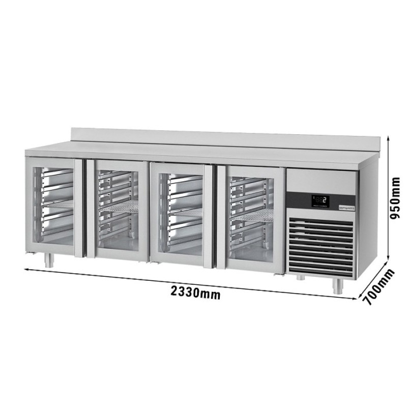 Холодильний стіл GGM Gastro KTF227AND-EF#4G