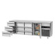 Холодильний стіл GGM Gastro KTF227ND-EF#1T#9S