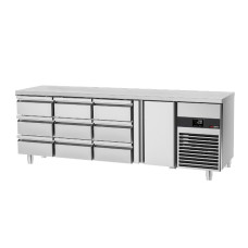 Холодильний стіл GGM Gastro KTF227ND-EF#1T#9S