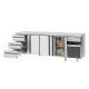 Холодильний стіл GGM Gastro KTF227ND-EF#3T#3S