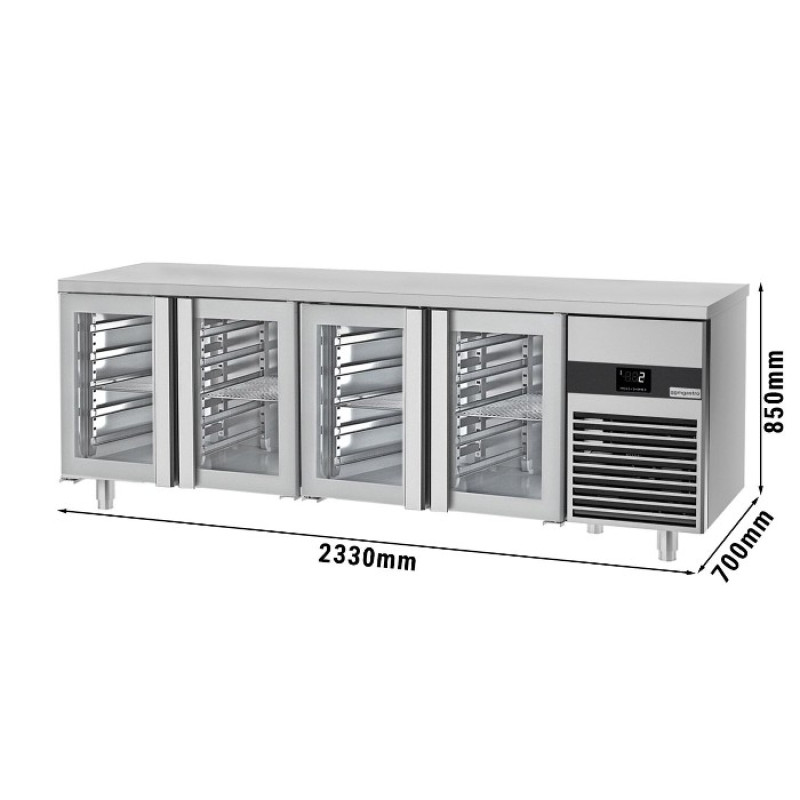 Холодильний стіл GGM Gastro KTF227ND-EF#4G
