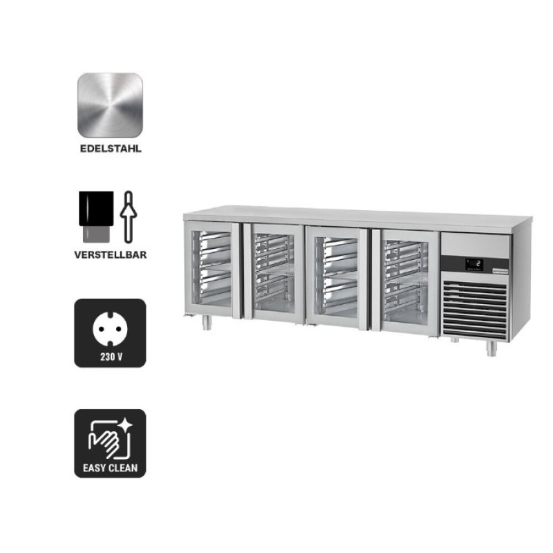 Холодильний стіл GGM Gastro KTF227ND-EF#4G