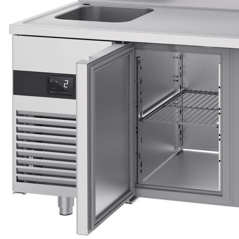Холодильний стіл GGM Gastro KTF270BAL-EF