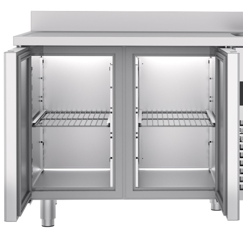Холодильний стіл GGM Gastro KTF270BAR-EF