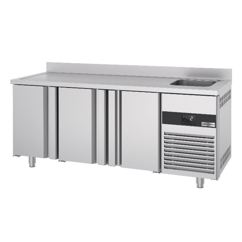 Холодильний стіл GGM Gastro KTF420BAR-EF