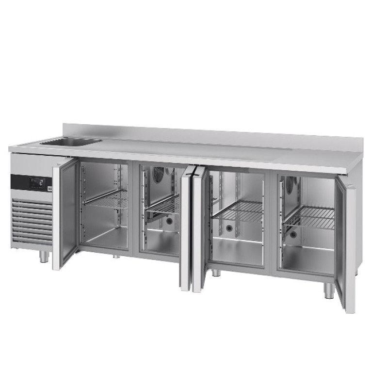 Холодильний стіл GGM Gastro KTF540BAL-EF